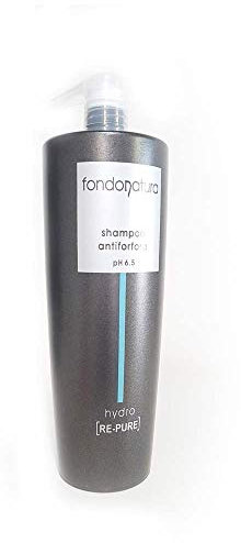 Fondonatura Hydro Anti-Schuppen Shampoo 1000 ml für normales bis fettiges Haar mit antiseborrhoischer Wirkung und Anti-Juckreiz gegen Wiederauftreten Linderung bei seborrhoischer Dermatitis