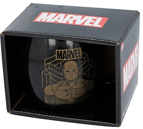 Stor Captain America Globus Becher 380Ml