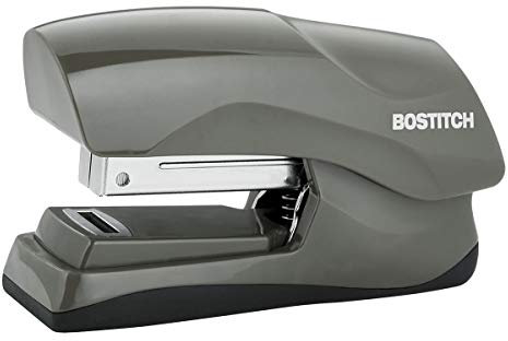 Bostitch Office Strapazierfähiges Heftgerät mit 40 Blättern, kleine Heftgerätgröße, passt in die Handfläche; Grau