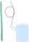 Onlineforu LTD Reusable Collapsible Silicone Straw – BPA Free Folding Straw with Case & Cleaning Brush – Durable, Portable Drinking Straw for Hot & Cold Drinks