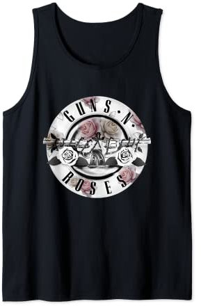 Guns N' Roses Official Floral Bullet Tank Top