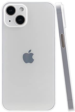 CELLBEE Kompatibel mit iPhone 13 Mini Hülle Case - Premium Slim Schutzhülle für iPhone, Extrem Dünn, Anti Kratzer, Schutz ohne Kompromisse, Clear - Durchsichtig