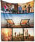 Geschenkelampe Fotodecke 150x200 mit eigenem Foto - Bedruckte Kuscheldecke - personalisiertes Fotogeschenk für Weihnachten - Decke mit Collage (6 Photos, 200 x 150 cm)