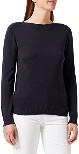 s.Oliver Damen 120.11.899.17.170.2112210 Sweater, 5959 blau, 34
