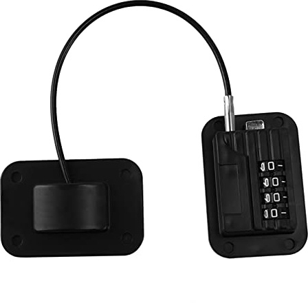 Upgraded Password Lock Safety Lock Baby Children Fridge Lock Door Cabinet Limiter Locks-Black