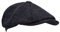 WALKER AND HAWKES Unisex Bakerboy-Ballonmütze aus Tweed - 8-Panel-Konstruktion - Blauer Tweed - 2XL (61cm)