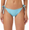 Calvin Klein Damen Bikinihose Seitliche Schnürung Sport, Blau (Blue Tide), M