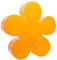 8 seasons design Shining Flower Solar Deko-Lampe Blume Ø 40cm (Gelb), inkl. Solarmodul und LED-Leuchtmittel in warmweiß, Outdoor Deko, Garten