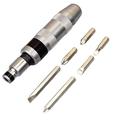 Impact Screwdriver Set, Multi-Purpose Heavy Duty Shock Impact Screw Driver Chisel Bits Tools Socket Kit 163Mm