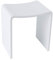 Four & More Badhocker Duschhocker Sitzhocker Duschstuhl Duschsitz Luxusbadhocker Design Kunststein Spa aus hochwertigem Solid Stone/Mineralguss/Kunststein Modell 'Rom', Oberfläche:Matt