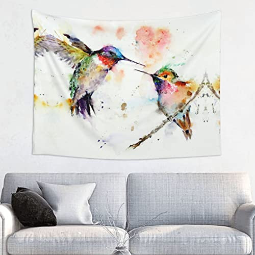 Baykay Ölgemälde Vogel Tapisserie Wandbehang Dekor Tapisserie für Schlafzimmer, Wohnzimmer, Wohnheim