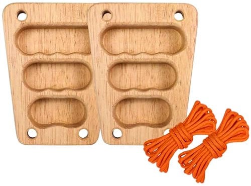 Hangboard de Entrenamiento Portátil para Escalada | Tabla Multipresa de Escalada de Madera | Aumenta tu Fuerza y Resistencia en los Dedos | Mejora tu técnica | Diapasón escalada | Presa escalada
