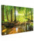 MuchoWow© Leinwandbild 60x40 cm Dekoration Wohnzimmer Bilder Aufhängen Wall Decoration Living Room Wohnungs Deko Moderne Wandbilder Bild Wald - Landschaft - Wasser - Bäume - Grün - Natur