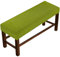 ZRCYXDW Kariert Bezug Für Esszimmer-Bank, Elastisch Dining Bench Cover Weicher Mit Elastischer Unterseite Abnehmbarer Bankhussen Waschbarer Für Esszimmer Küche-grün A-XL