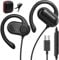 USB C Headphones Over-Ear Buds Hooks Microphone for Sports Running & Volume Control, Fit Small Ears Type C Wired Earbuds for iPhone 16 15 iPad Pro Samsung Fold6 Galaxy S24 S23 S22 Oneplus 12 Pixel 8 7