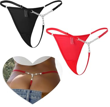 comeondear String Sexy Tanga Perizomi da Donna Lace Briefs Stretch | Underwear Taglia Grande Perizoma Corto