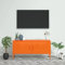 Générique Meuble TV Orange 105x35x50 cm Acier,Meubles,Meubles TV,16 kg,Orange,336228