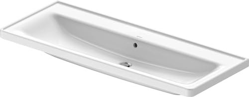 Duravit Waschtisch D-Neo 120,5x48cm, m Ü, HL, we hgl, o. Hahnl.