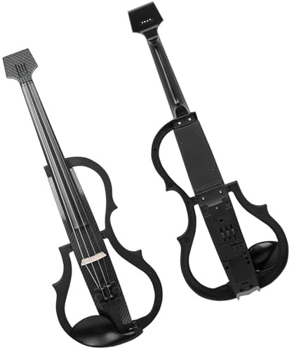 Geige 4/4 Carbon Fiber Elektrische Violine Professionelle Violine Mit Bogen Tragen