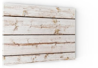 ALLboards Metallische Magnettafel HELLES HOLZ, 60x40cm MetalBoards Memoboard für jede Art von Magneten Magnetpinnwand + GRATIS Zubehörset