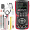XEAST 2 in 1 Handheld Oscilloscope Digital Multimeter XE-702S 9999 Counts 48MSa/s Sampling Professional Oscilloscope with Auto-Calibration Function Memory Function，DC/AC Voltage/Current Test Meter