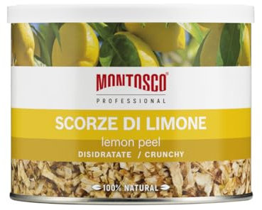 Scorzette di Limone Disidratate Montosco Professional Barattolo da 110 g