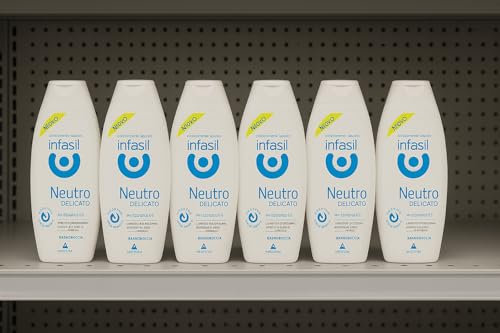 Set 6 x Bagnoschiuma Neutro 500ml – Delicatezza Quotidiana per Tutta la Famiglia, Formula Dermatologicamente Testata, Ideale per Pelli Sensibili
