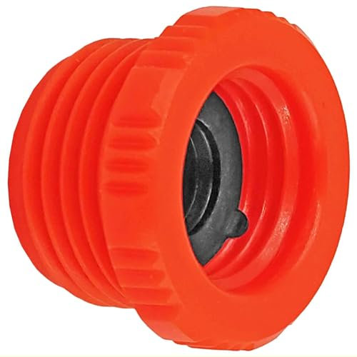 MegaHaustechnik Reduzier Stück aus Kunststoff PP mit Dichtung Außengewinde AG 1 x 3/4 Zoll Innengewinde IG reduziert Gewinde Fitting Trinkwasser Reduzierung Verbinder Verschraubung Adapter Stück