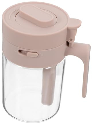 ERINGOGO Kitchen Seasoning Container with Sealed Lid for Salt Pepper Sugar Storage Reusable Spice Shaker Bottle for Home and Outdoor Use Easy to Clean Practical Kitchen Gadget in Milk