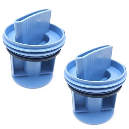 2Pcs Drain Filter 647920 00647920 605010 Compatible For Siemens Washing Machine Drain Pump Fluff Filter