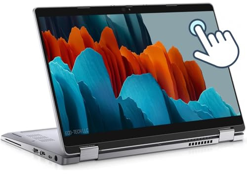 Dell Latitude 5310 2-in-1 Convertible TouchSceen Laptop, 13.3-Inch FHD (1920x1080), Intel Core i7-10610U, 16GB RAM, 512GB SSD, QWERTY Keyboard, Windows 11 Pro (Renewed)