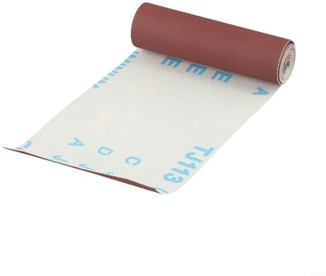 Filteilect Schleifpapier-Rolle, 10 cm x 100 cm, Schmirgeltuch, Polierschleifblätter, Körnung 80–800, für Metall, Holzbearbeitung, Handwerk, Automobil-Reparatur, industrielle Nutzung (Körnung 320)