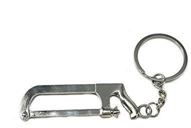 Säge Schlüsselanhänger Werkzeug Metall | Fuchsschwanz | Japansäge | Geschenk | Männer | Handwerk | Sägeblatt