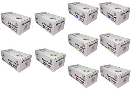 Eurotone 10x Toner für Konica Minolta Bizhub C 350 351 450 wie TN-310 TN310 Set