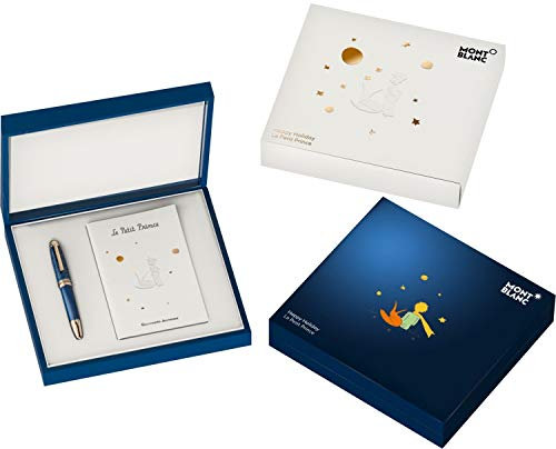 Montblanc Blue Resin Meisterstueck Le Petit Prince Happy Holiday Set 118837