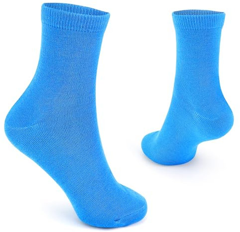 The Glowhouse Chaussettes pour homme Fluo Teddy Boy Rock N Roll années 60, 70, 80, bleu, 6-11