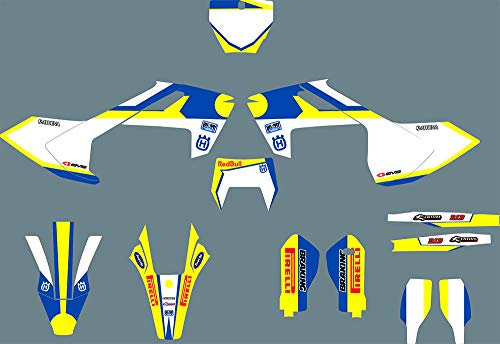 MXP Individuelle Aufkleber Grafiken für Husqvarna FE TE 200 250 300 350 400 450 2017-2019 & TC FC TX FS FX 200 250 300 350 400 450 2016 2017 2018