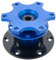 Auto-Lenkrad Schnellwechsel-Nabe Universal Racing/Rally/Motorsport Boss Hub Lenkrad-Anpassung (blau)