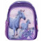 Ragusa-Trade Pferde Fan Rucksack Kinderrucksack für Jungen und Mädchen (DER25) mit Hauptfach und Frontfach, 29 x 24 x 14 cm, lila/violett