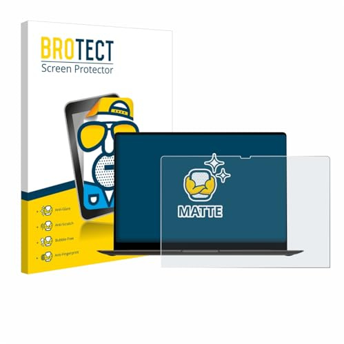 BROTECT Entspiegelungs-Schutzfolie für Samsung Galaxy Book3 Pro 16 Matte Displayschutz-Folie, Anti-Reflex, Anti-Fingerprint