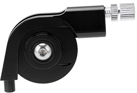 Bike Brake Adapter, Aluminum Alloy V Brake Stroke Converter Adjuster V Brake Caliper Regulator for Road Bicycle Brake (Black)