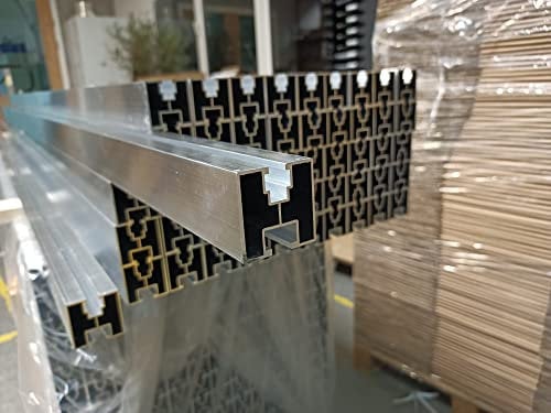 365 Solarhalterung, Aluminium Montageprofil, Wandmontage, Silber, 2,4 m, 40x40 mm, Nut 8 / Nut 10, Versand in voller Länge, Schnelle Montage, Für alle Modultypen, Zubehörteile