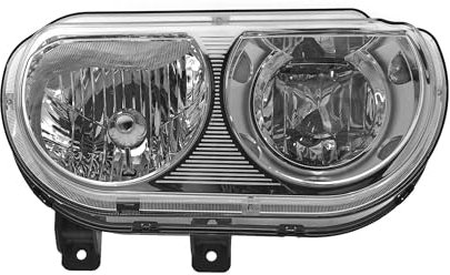 EDA PREMIUM auto Scheinwerfer Rechts 5028776AA passend für DODGE CHALLENGER, 08-14 ohne Glühbirnen