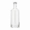 Pack 6PZ Bottiglie in vetro per acqua Basic 75cl. Trasparente con tappo Argento (6)
