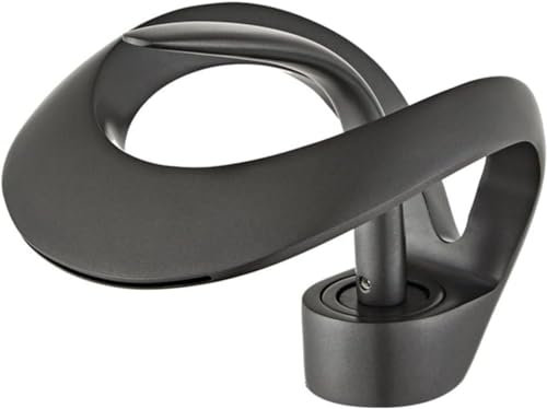Waterfall Bathroom Tap Faucet Sink Tap 1 Hole Single Handle Modern Basin Mixer Tap Cold and Hot Water Elegant Design Water Tap for Sink (Black)