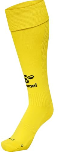 hummel Unisex Kinder Hmlessential Football Sock, BLAZING YELLOW/BLACK, 27-30 EU