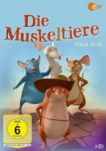 Die Muskeltiere Folge 23-45 [2 DVDs]