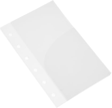 STOBOK 5stücke Teiliges Budget Binder Zubehörset Nachfüllbare Lose Taschen Für Budgetplanung Multifunktional Passend Für Verschiedene Budgetbücher Transparent Und Praktisch Für Täglichen Gebrauch