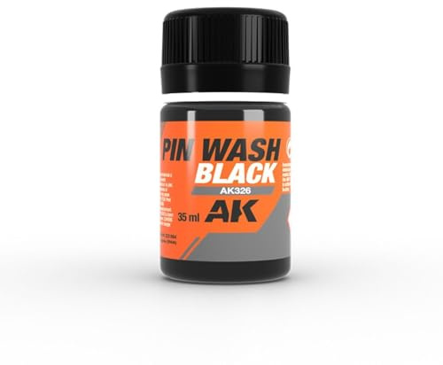 AK Interactive Weathering Paint, Black Pin Wash