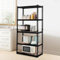 PACHIRA 5-Tier Boltless Garage Shelving Unit, 90 x 40 x 183 cm Adjustable Heavy Duty Storage Shelves, Load Capacity 500 KG, Metal Shelf For Kitchen Garage Office Shelving Unit, Storage Shelves